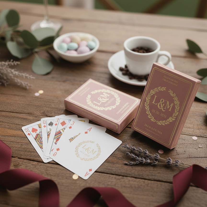 Briscola Cards Wedding Favor