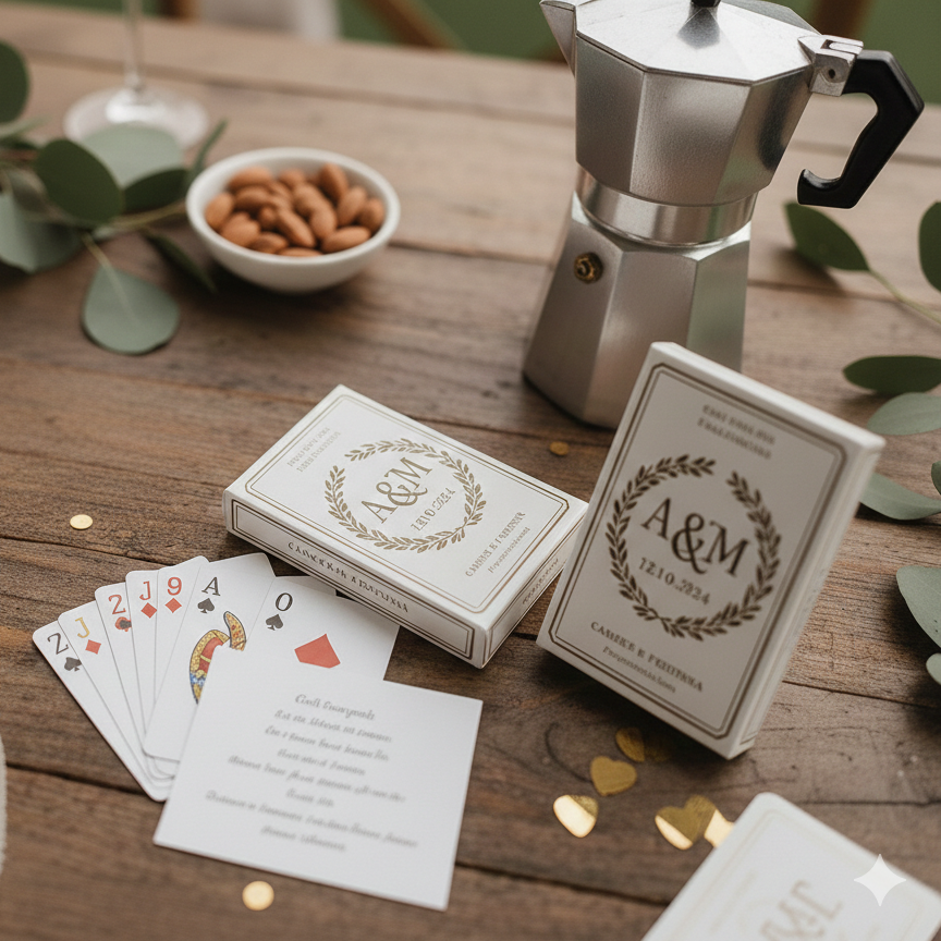 Italian Playing Cards Bomboniere