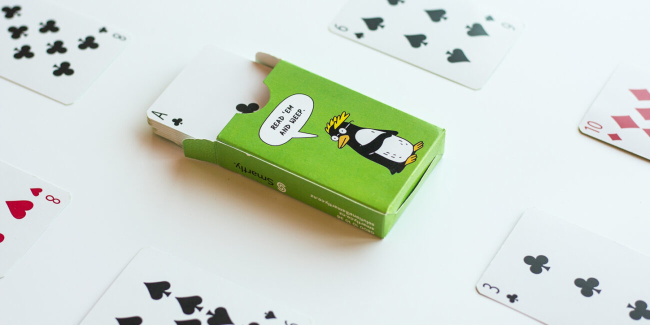 Design your own customised, bespoke, personalised deck of playing cards
